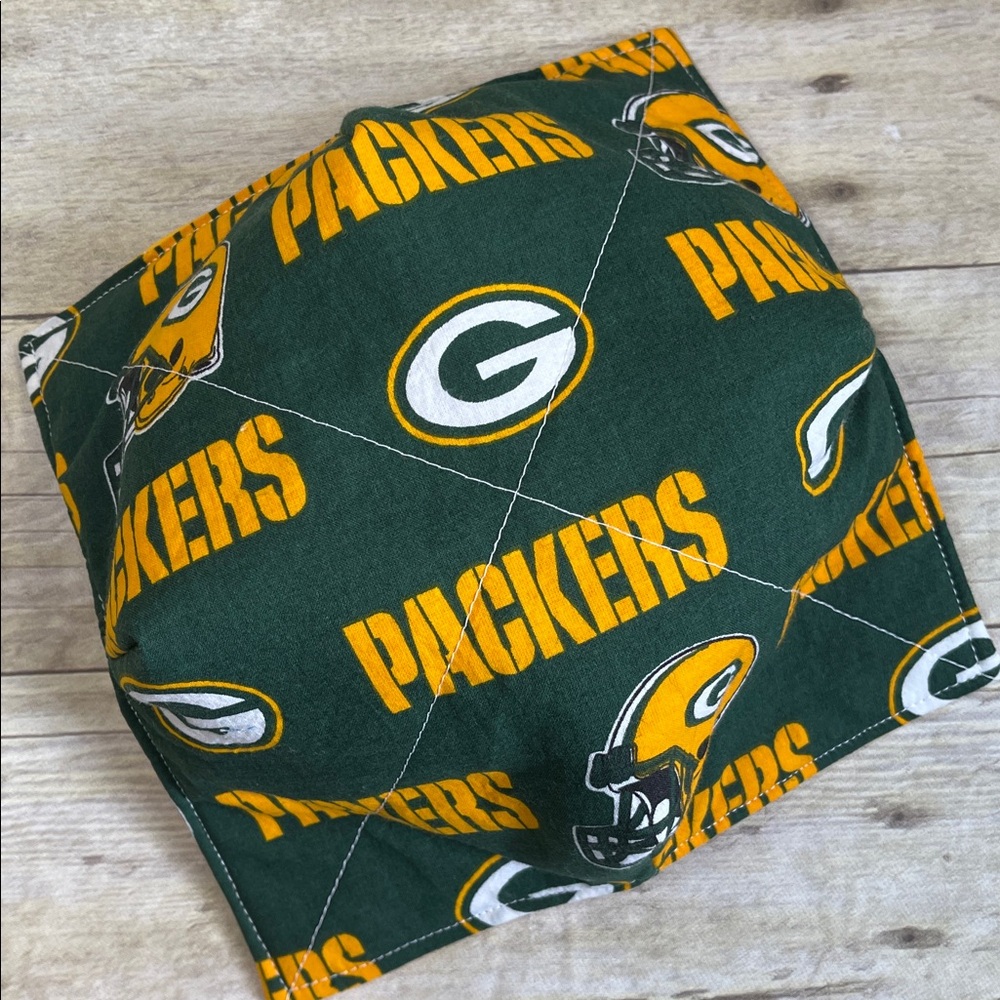 Microwave Bowl Cozy NFL Packers Reversible